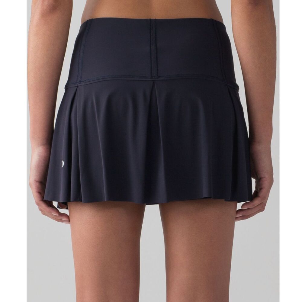 Lululemon Lost In Pace Skirt (Regular) (13") Midnight Navy Size 4
